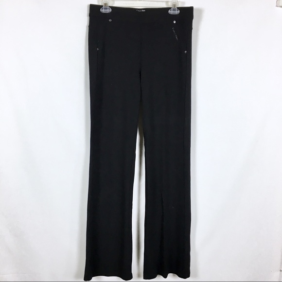 Calvin Klein Performance Quick Dry Black Bootcut - Picture 3 of 8